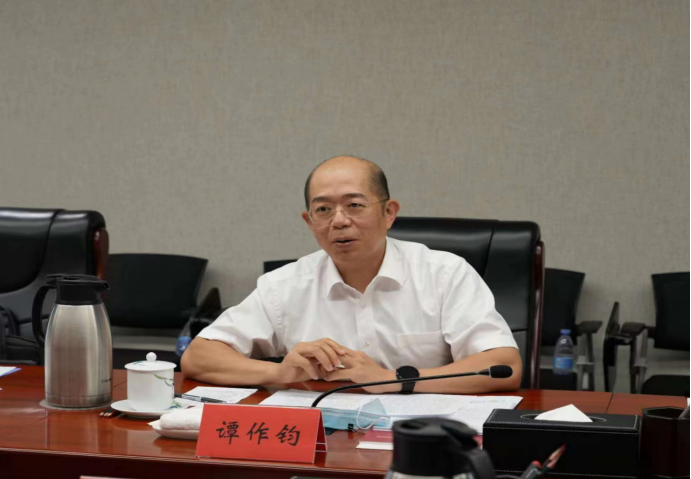 谭作钧赴中国融通调研-尊龙凯时