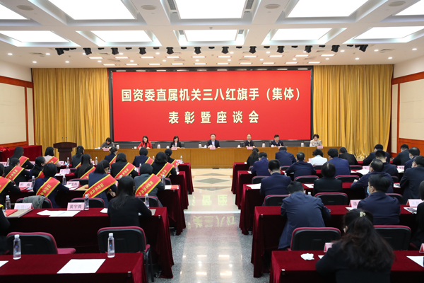 国资委直属机关召开三八红旗头（整体）表扬暨座谈会-尊龙凯时