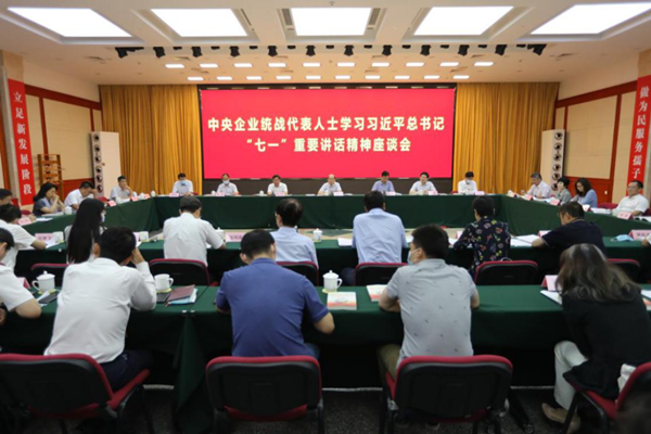 国资委党委召开中央企业统战代表人士学习习近平总书记“七一”主要讲话精神座谈会-尊龙凯时